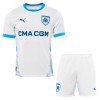 Officiële Voetbalshirt + Korte Broek Olympique de Marseille Thuis 2024-25 - Kids